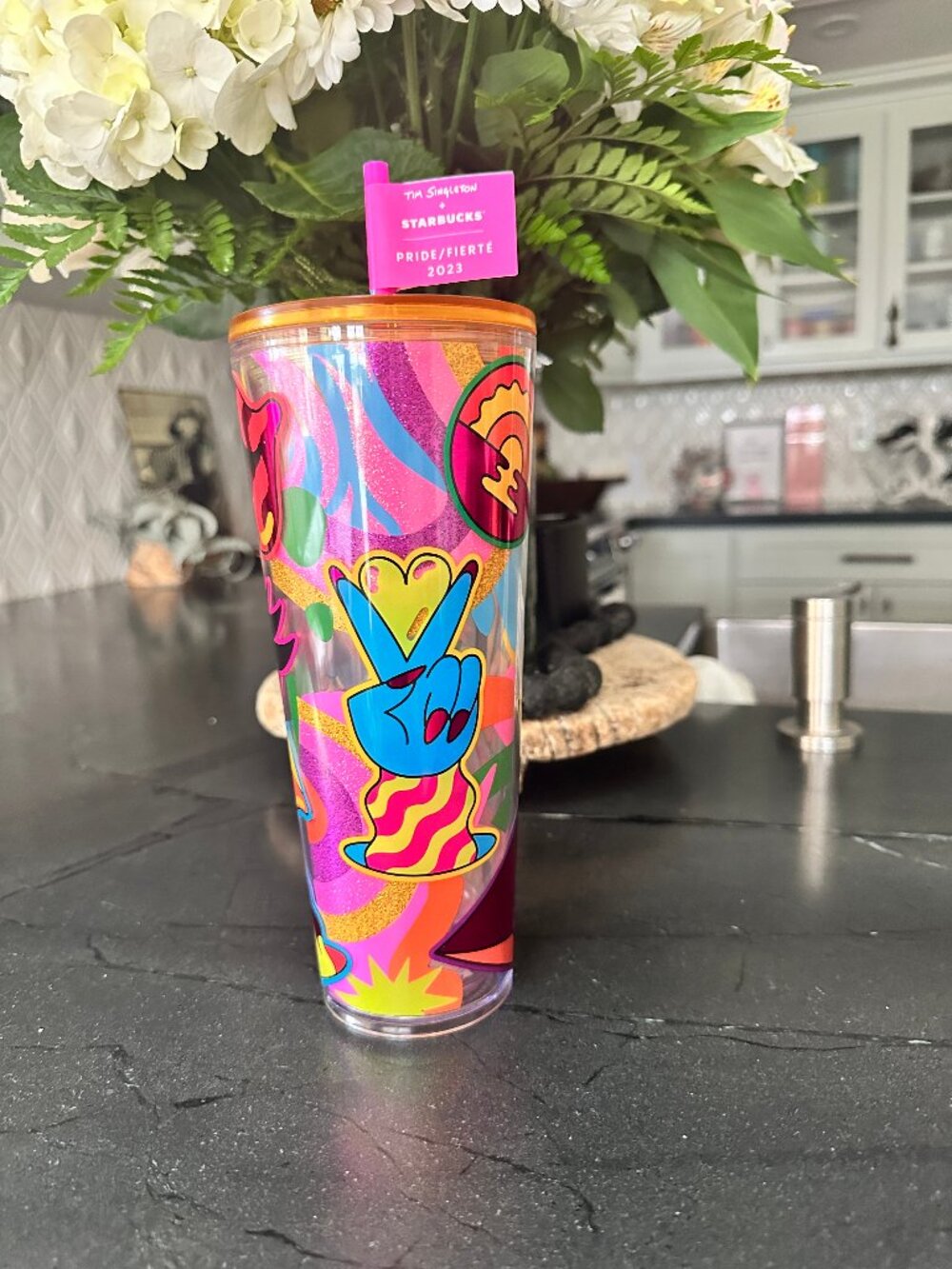 Starbucks Pride 2023 Tumbler Tom Singleton NWT